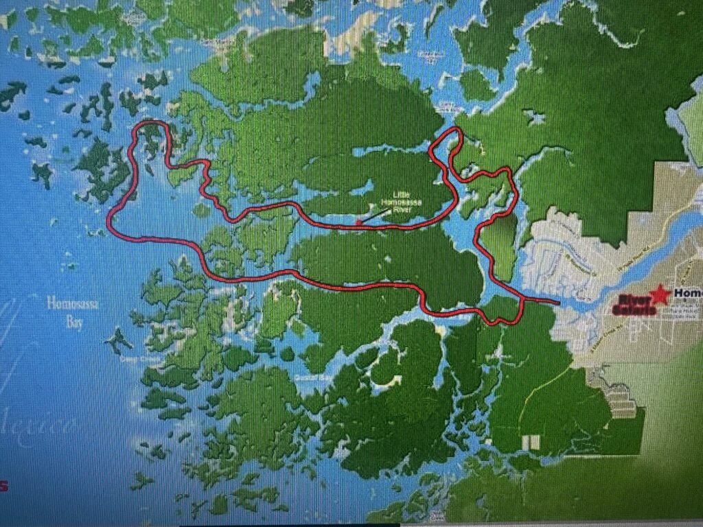 Homosassa Airboat Tour route Homosassa Airboat Tour route